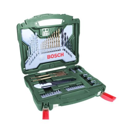 Bosch Accessories Bosch 50-Piece X-Line Titanium Drill and Screwdriver Set (Wood, Stone and Metal, Drill Accessories)